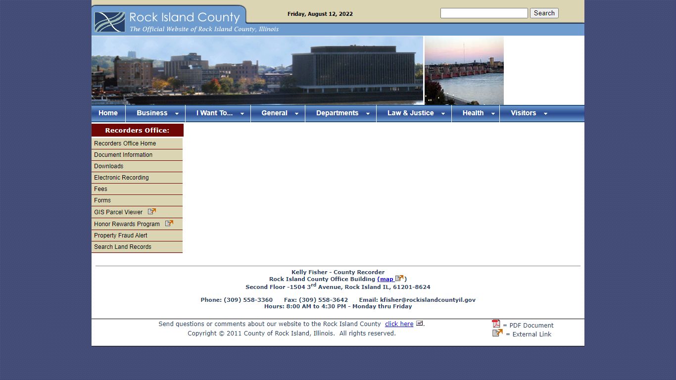 Rock Island County Recorder' s Office - Home Page